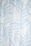 Фото #2 товара Vorhang blau Blätter Wohnzimmer