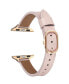 ფოტო #3 პროდუქტის Unisex Carmen Genuine Leather Unisex Apple Watch Band for Size- 38mm, 40mm, 41mm