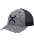 Men's Heathered Gray, Black Sterling Trucker Snapback Hat