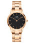 ფოტო #1 პროდუქტის Women's Iconic Link Rose Gold-Tone Stainless Steel Watch 32mm