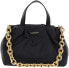 Coccinelle Ophelie De Jour Leather Handbag 27 cm One Size, black
