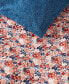 Prairie Floral Cotton Reversible 2 Piece Duvet Cover Set, Twin