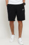 Sportswear Clup Fleece Jersey Standart Fit Kesim Siyah Erkek Spor Şort