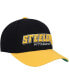 Фото #2 товара Big Boys Black, Gold Pittsburgh Steelers Shredder Adjustable Hat