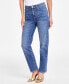 Women's High-Rise Straight-Leg Jeans, Created for Macy's