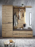 Kompaktgarderobe Moosic 185 cm