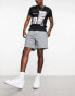 Фото #4 товара Pull&Bear pull on short in dark grey