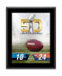 Фото #1 товара Denver Broncos vs. Carolina Panthers Super Bowl L 10.5" x 13" Sublimated Plaque