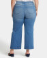 Фото #2 товара Джинсы широкие NYDJ plus Size Teresa с укороченным штаниной