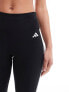 Фото #9 товара adidas Training Train Essentials 3 stripe leggings in black