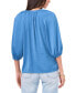 ფოტო #2 პროდუქტის Women's Raglan-Sleeve Button-Front Top