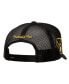 ფოტო #3 პროდუქტის Mitchell Ness Men's Black Milwaukee Brewers Script Trucker Adjustable Hat