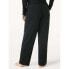 Joyspun Hacci Pajama Pants Women Medium Black Heather Knitted Polyester Wide Leg