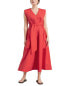 Modern Citizen Sloane V-Neck Tie-Waist Dress Women's Xs