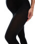 Mamalicious Maternity over the bump knitted tights in black