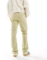 ASOS DESIGN straight fit ripstop trousers in beige