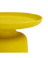 Фото #7 товара Yellow Side Table Small Space Stylish And Versatile Plastic Round Side Table