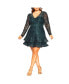 ფოტო #1 პროდუქტის Plus Size Lace Lover Dress