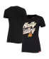 Фото #1 товара Women's Heathered Black Phoenix Suns Rally the Valley Davis T-shirt