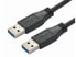 Фото #1 товара Bachmann 918.176, 1 m, USB A, USB A, USB 3.2 Gen 1 (3.1 Gen 1), Black