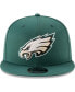 ფოტო #3 პროდუქტის Men's Midnight Green Philadelphia Eagles Basic 9FIFTY Adjustable Snapback Hat