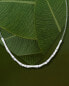 Elegant necklace made of recycled silver Essenza SAWA08