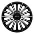 Фото #1 товара Колпаки Sparco Torino CS5 Чёрный Серебристый 15" (4 шт) - Автоаксессуары и принадлежности