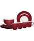 Фото #240 товара Colorwave Rim 16-Pc. Dinnerware Set, Service for 4