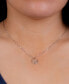 Фото #2 товара Giani Bernini cubic Zirconia Wave Pendant Necklace in Sterling Silver, 16" + 2" extender, Created for Macy's