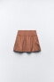 Фото #7 товара Струящаяся юбка-шорты ZARA