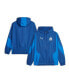 ფოტო #1 პროდუქტის Men's Blue Olympique Marseille 2023/24 Pre-Match Anthem Full-Zip Hoodie Jacket