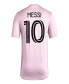 Men's Lionel Messi Pink Inter Miami CF Pregame T-Shirt Розовый, 2XL - фото #3