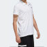 Фото #4 товара adidas 训练运动短袖Polo衫 男款 白色 / Поло Adidas Trendy_Clothing FL0332