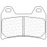 Фото #1 товара CL BRAKES 2539C60 Sintered Brake Pads