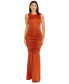 ფოტო #3 პროდუქტის Women's Violetta Ruched Gown