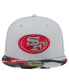 Men's Gray San Francisco 49ers Active Camo 59FIFTY Fitted Hat