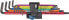 Фото #2 товара Набор шестигранных ключей L-образной формы Wera 024470 Multicolour 967/9 TX XL