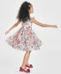 ფოტო #2 პროდუქტის Little & Toddler Girls Burnout Organza Social Dress