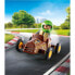 PLAYMOBIL Child With Kart Construction Game