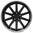 Corspeed Deville Inox mattblack PureSport gefräst - DS10 9x20 ET30 - LK5/112 ML73.1