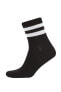 Erkek 3'lü Pamuklu Soket Çorap C1971axns