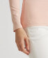 Cotton-Blend Long-Sleeve Top