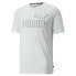 Men’s Short Sleeve T-Shirt Puma Essentials Elevated White