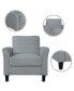 Фото #2 товара Living Room Furniture Armrest Single Chair And Loveseat Sofa
