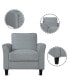 Living Room Furniture Armrest Single Sofa And Loveseat Sofa