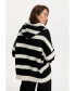 Фото #6 товара Women's Hooded Oversize Sweater