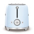 Фото #11 товара SMEG Four Slice Toaster Pastel Blue TSF02PBEU - 4 slice(s) - Blue - Steel - Buttons - Level - Rotary - China - 1500 W