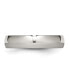 ფოტო #3 პროდუქტის Stainless Steel Polished 5mm Half Round Band Ring