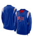 Фото #1 товара Men's Royal Buffalo Bills Sideline Athletic Stack V-Neck Pullover Windshirt Jacket