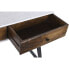 Console DKD Home Decor Metal White Mango wood 105 x 35 x 77 cm